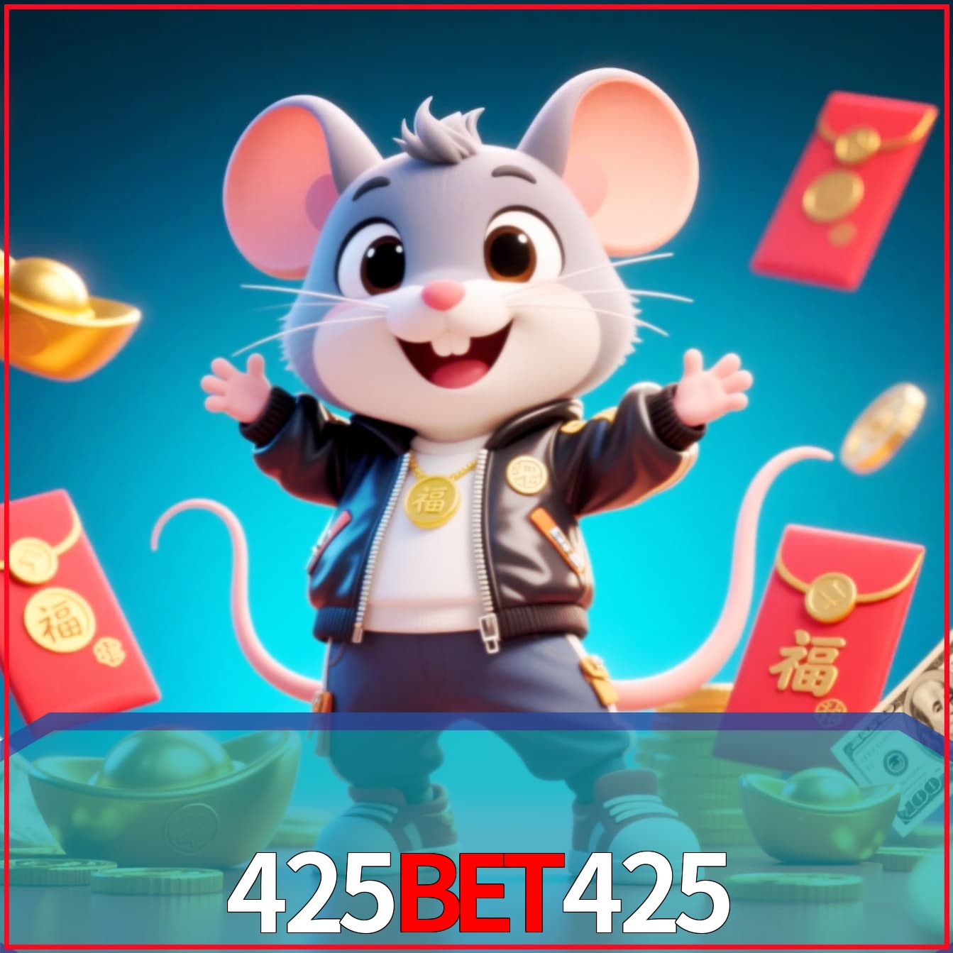 Slot machine 3D icon with number 7 and 1